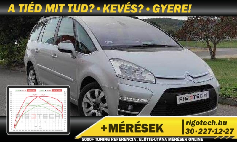 citroen c4 picasso / c4 spacetourer 1-6-di 112 tuning citroen c4 picasso / c4 spacetourer 1-6-di 112 tuning