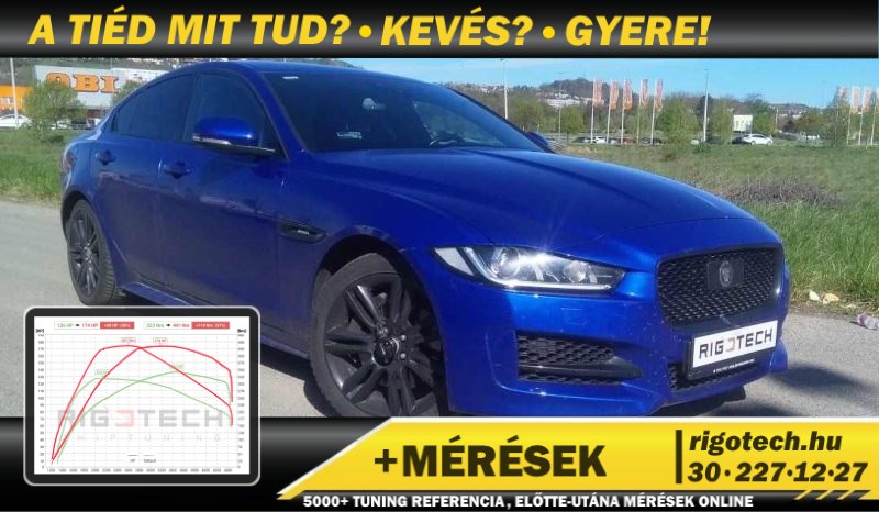 jaguar xe 2-0-dízel 180 tuning