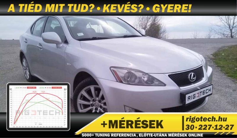 lexus is dízel 177 tuning