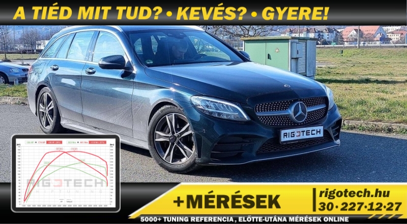 mercedes c dízel 194 tuning