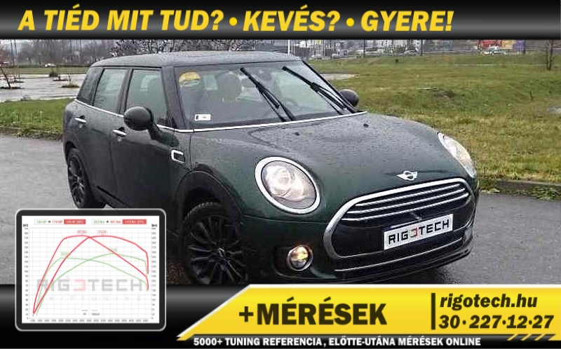 mini clubman 1-5-dízel 116 tuning