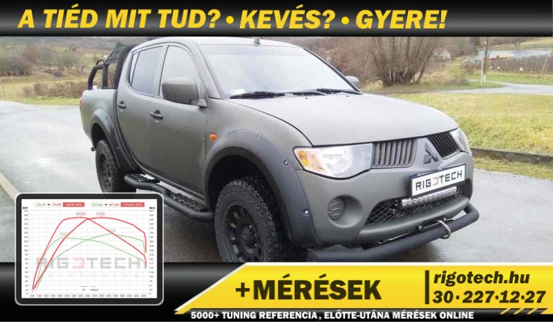 mitsubishi l200 2-5-di 136 tuning