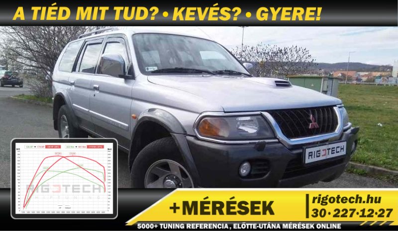 mitsubishi pajero 2-5-di 115 tuning