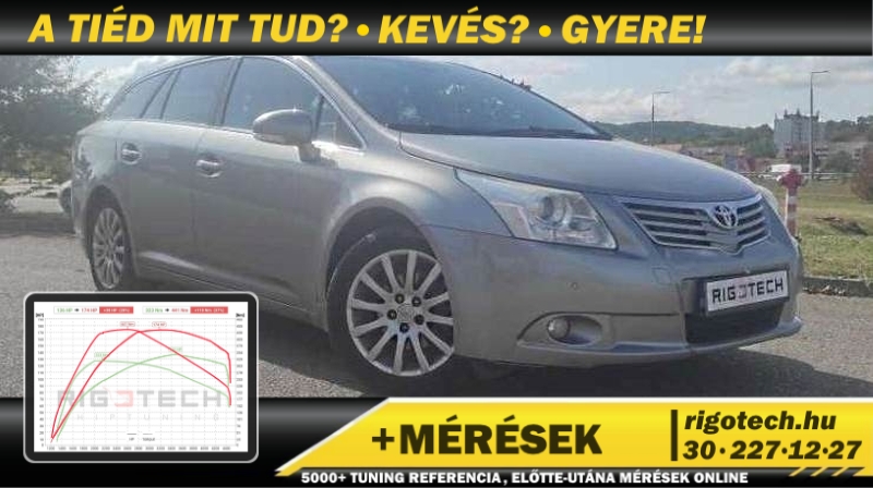 toyota avensis 2-0-d-4d 126 tuning toyota avensis 2-0-d-4d 126 tuning