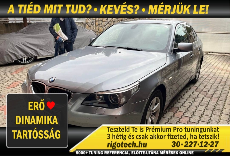 bmw 5-ös sorozat dízel 177 tuning