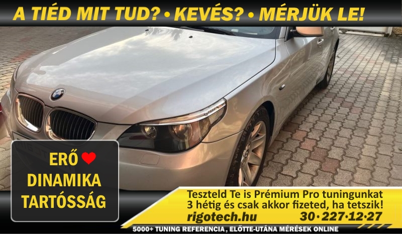 bmw 5-ös sorozat dízel 231 tuning