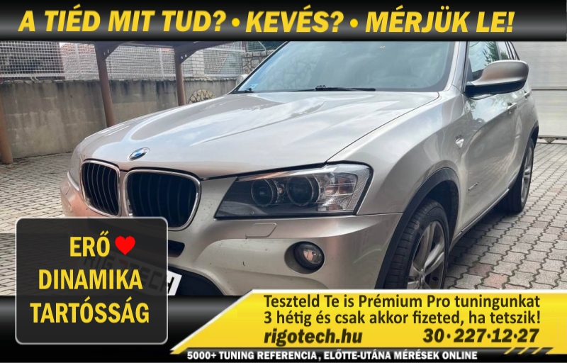 bmw x3 2-0-dízel 184 tuning