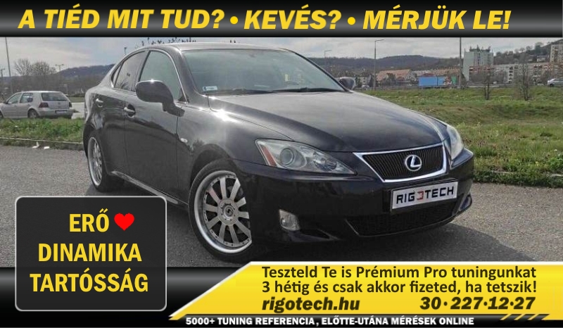 lexus is dízel 177 tuning