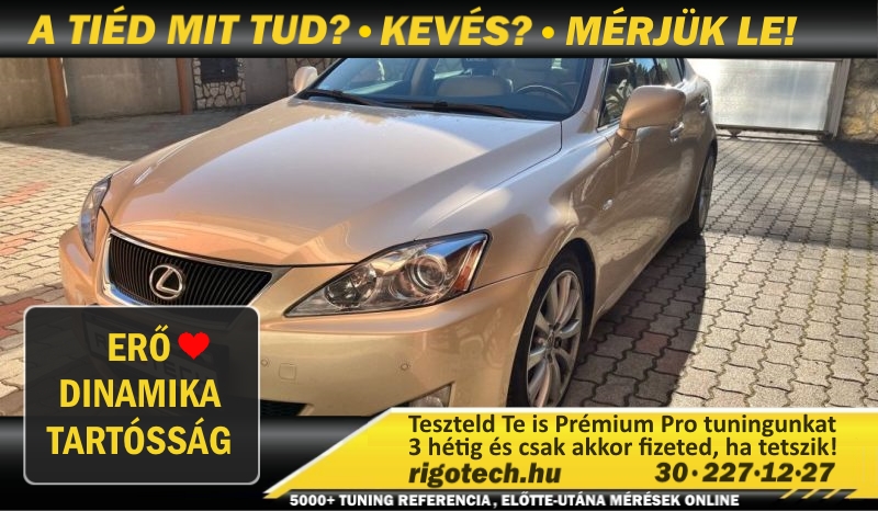 lexus is dízel 177 tuning