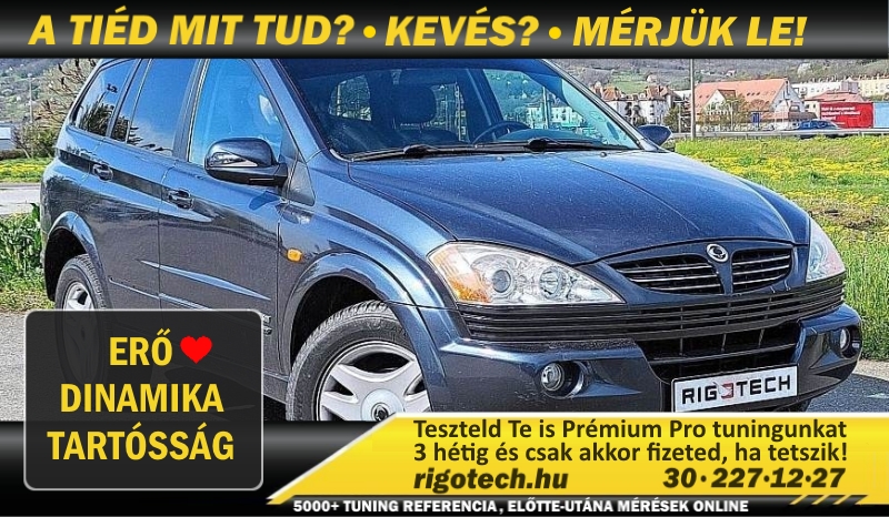 ssangyong kyron di 141 tuning