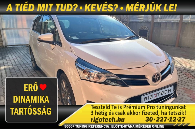 toyota verso 2-0-d-4d 126 tuning