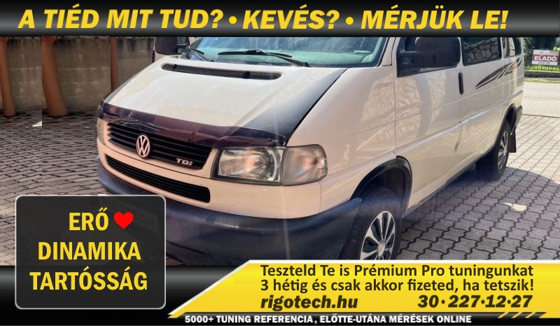 volkswagen transporter / multivan 2-5-di 102 tuning