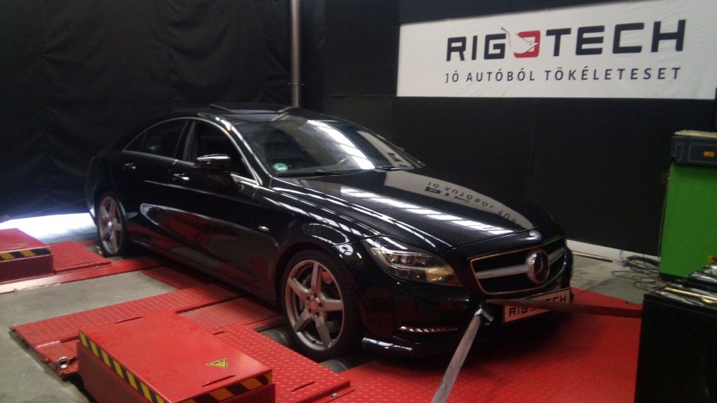 Mercedes Cls tuning 500 4.6 i 408 chiptuning