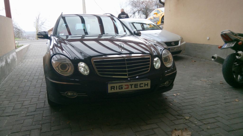 Mercedes E200 tuning W211 1.8 Kompressor 184 chiptuning