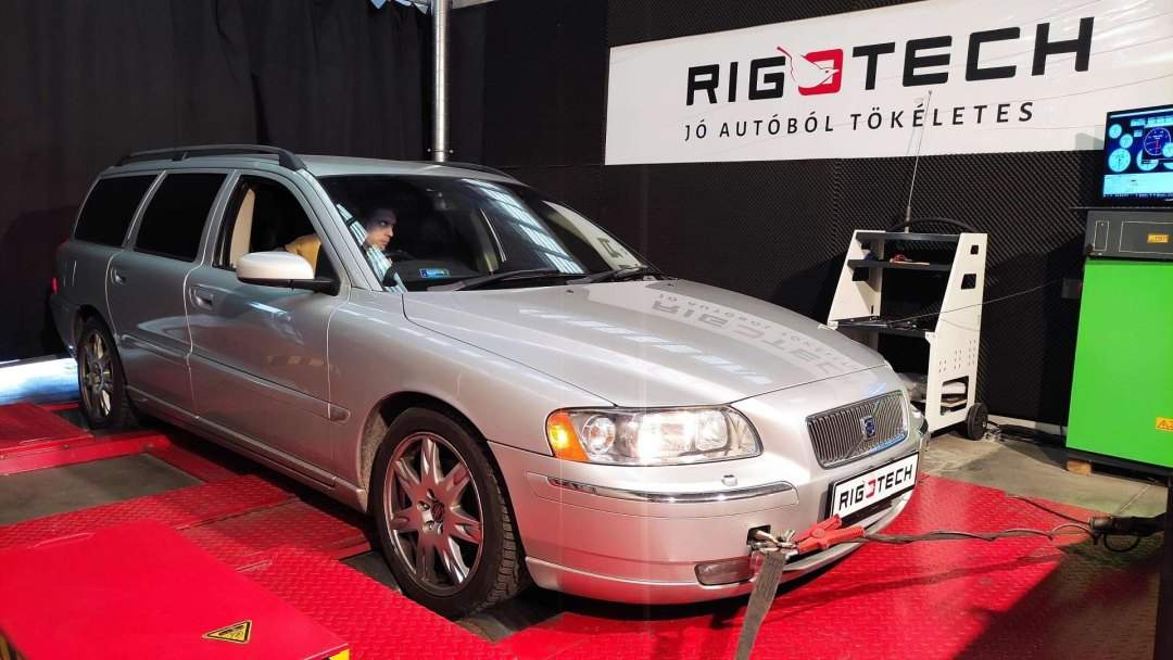 volvo v70 tuning chiptuning 2-4-d 163