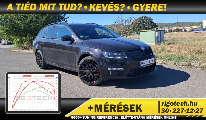 Chiptuning Skoda Octavia 2.0 Tdi 184 Ps rigotech.hu