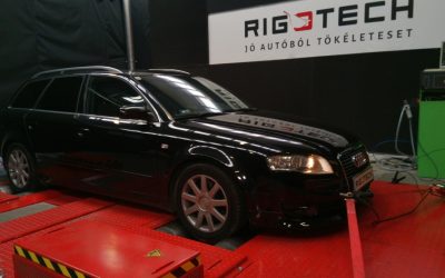 Audi A4 2.0 PDTDI chiptuning (Siemens PPD) „kicsit” füstöl….