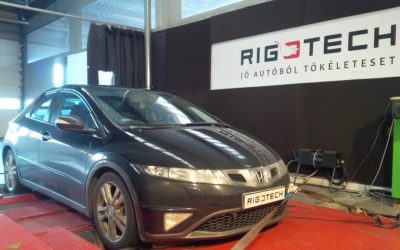 Honda Civic 1.8i chiptuning – 140 ló – szívót „NEM” érdemes chippelni…