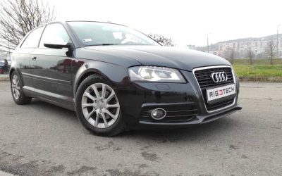 Audi A3 2.0CR chiptuning – ÚJRATUNING mérésekkel, sztorival