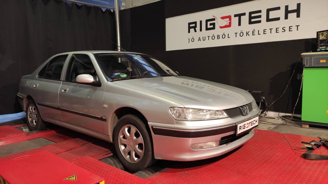 Peugeot-406-20-HDi-110-tuningbox-chiptuning-teljesitmenymeres