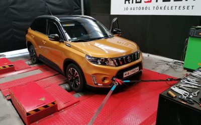 Suzuki Vitara 1.4 Boosterjet chiptuning – kivallattuk, mértük, optimalizáltuk a 140 lovas turbó motort