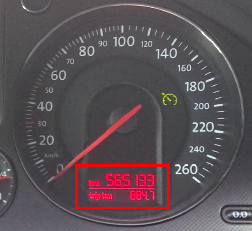 vw passat tuning km óra